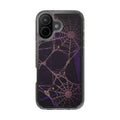 Velvet Spiderweb Clear Case