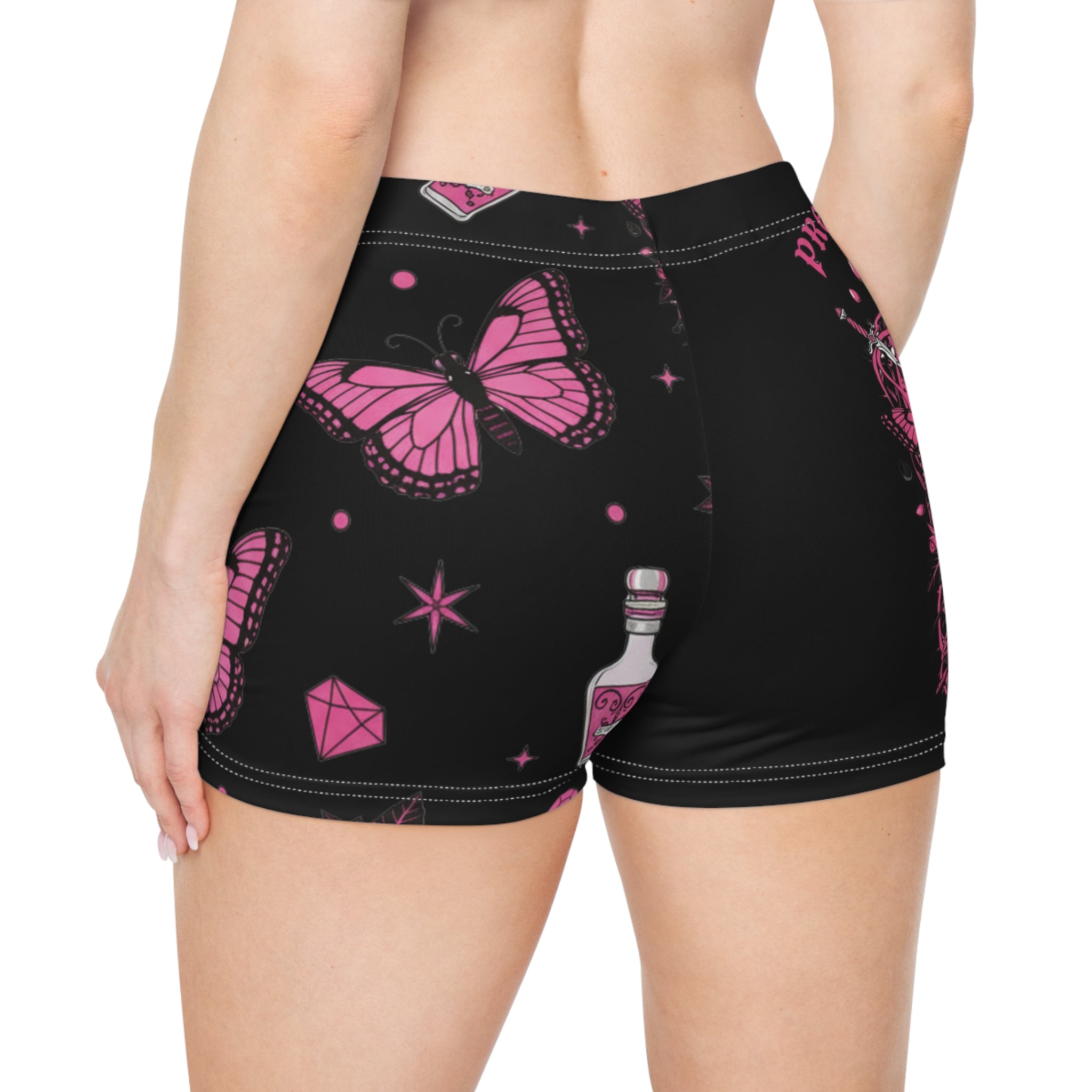 Pink Pretty Poison Shorts