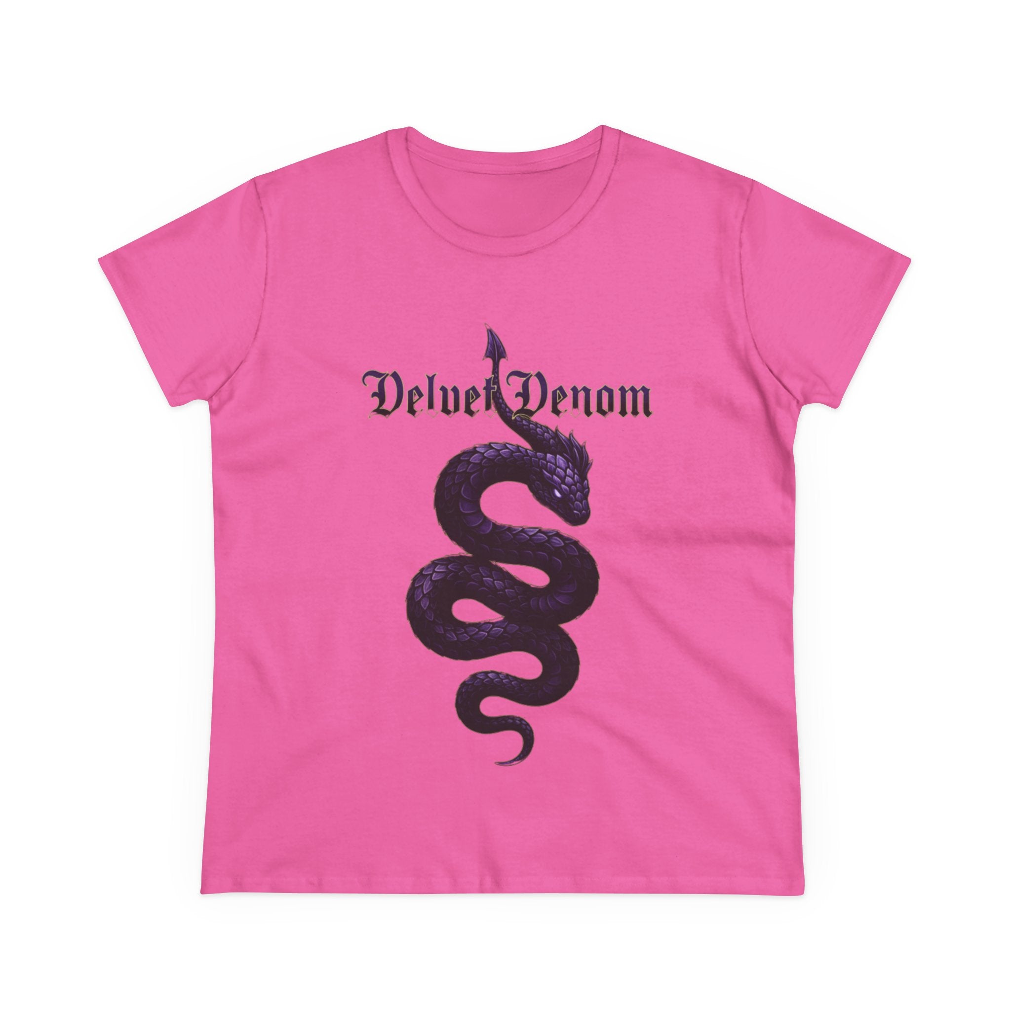 Velvet Venom Graphic Snake Tee