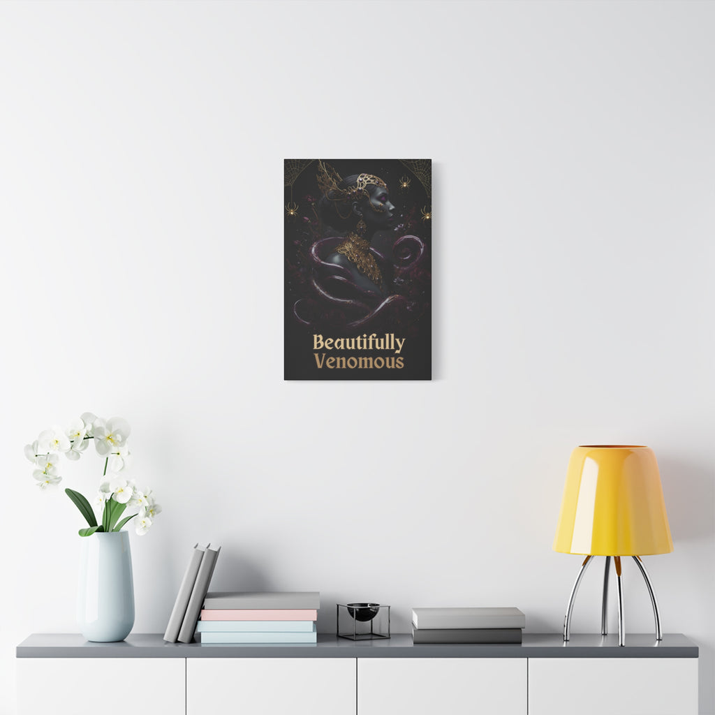 Beautifully Venomous Matte Canvas