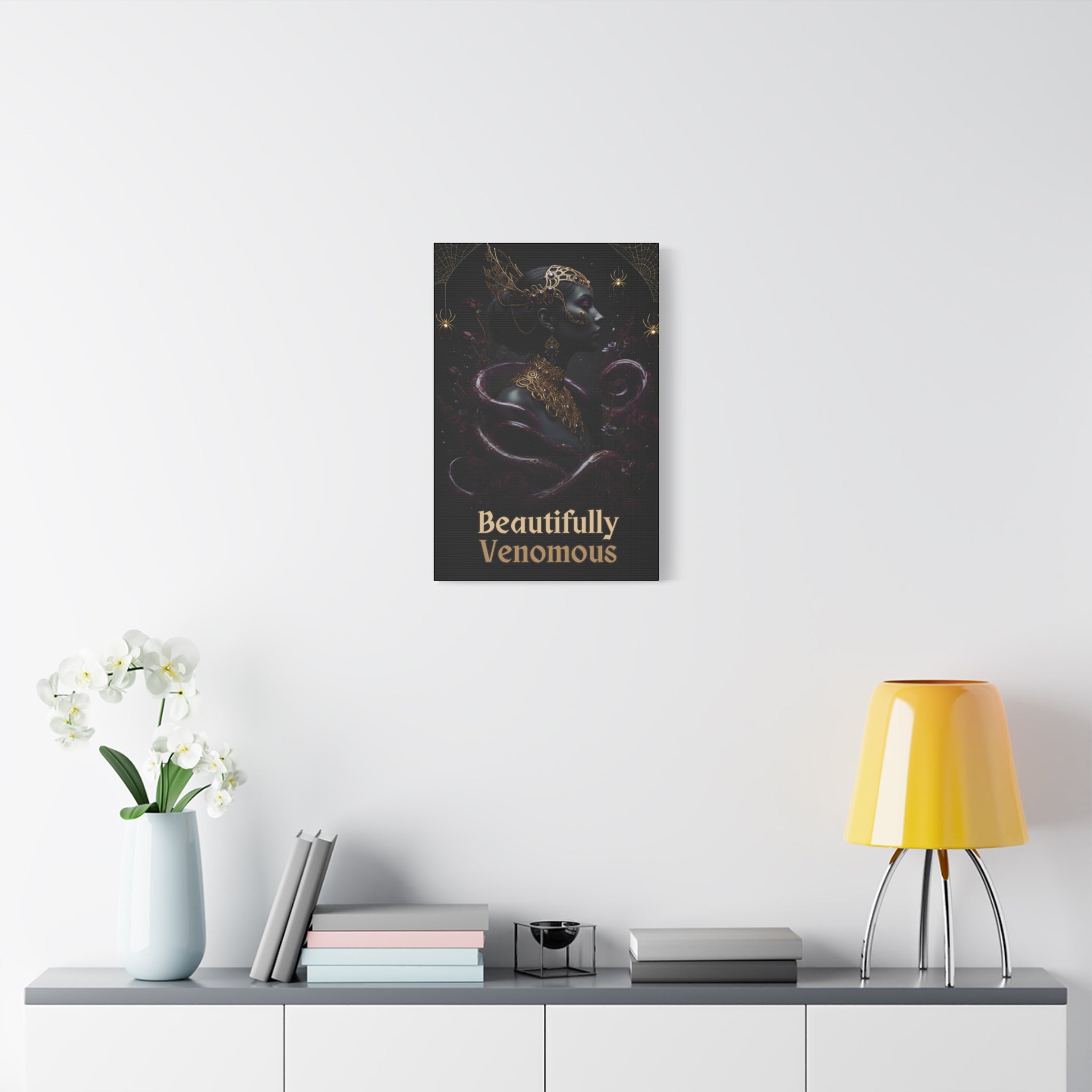 Beautifully Venomous Matte Canvas