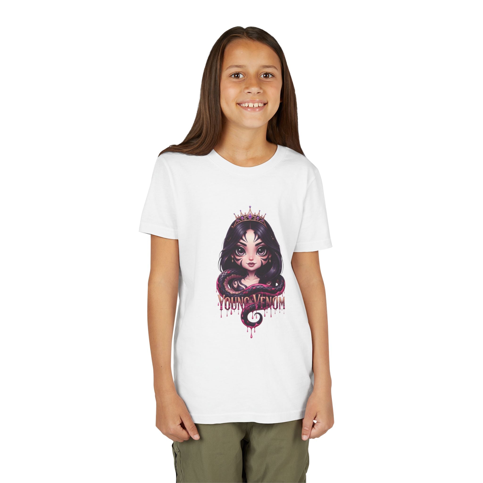 Girls Young Venom Gothic Princess Tee