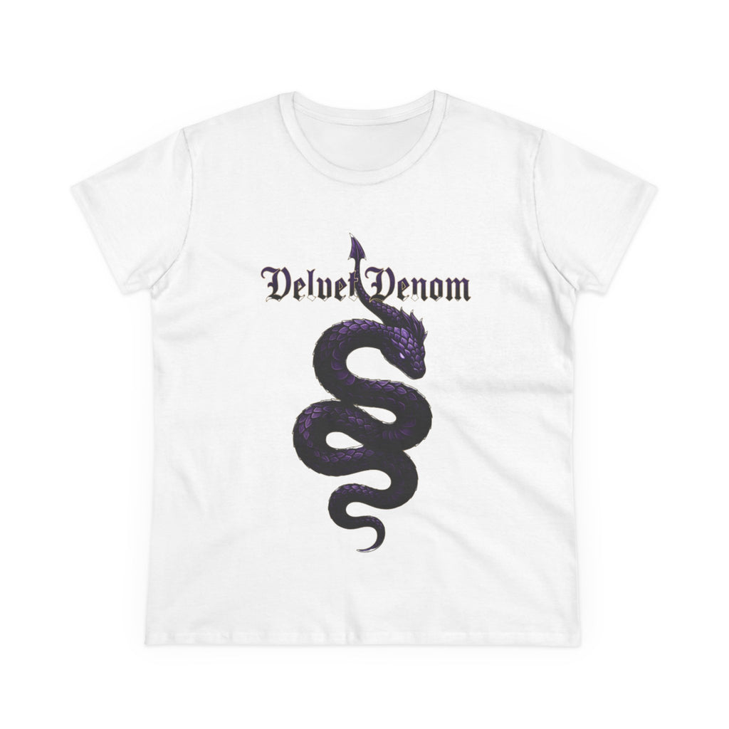 Velvet Venom Graphic Snake Tee