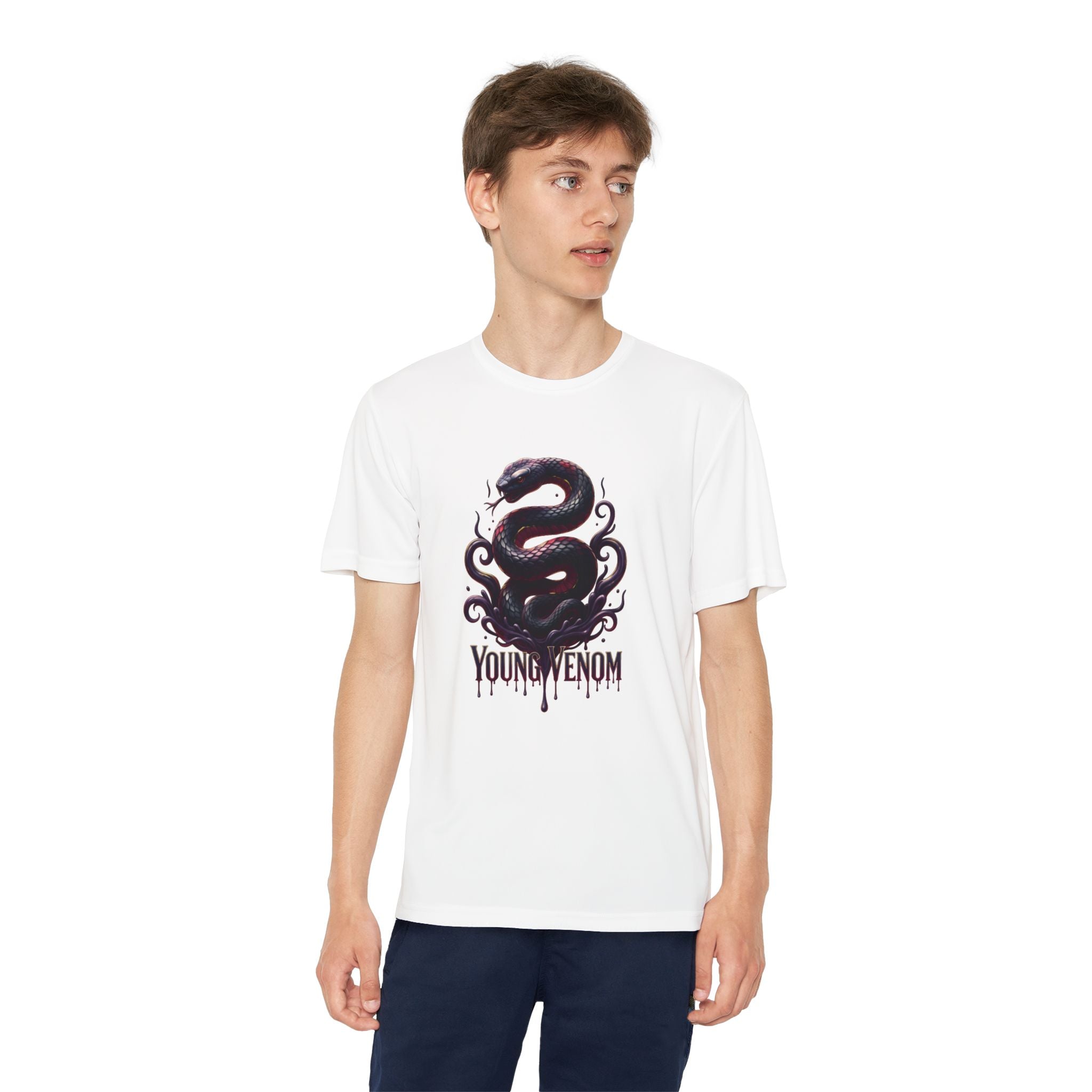 Boys Young Venom Snake Tee