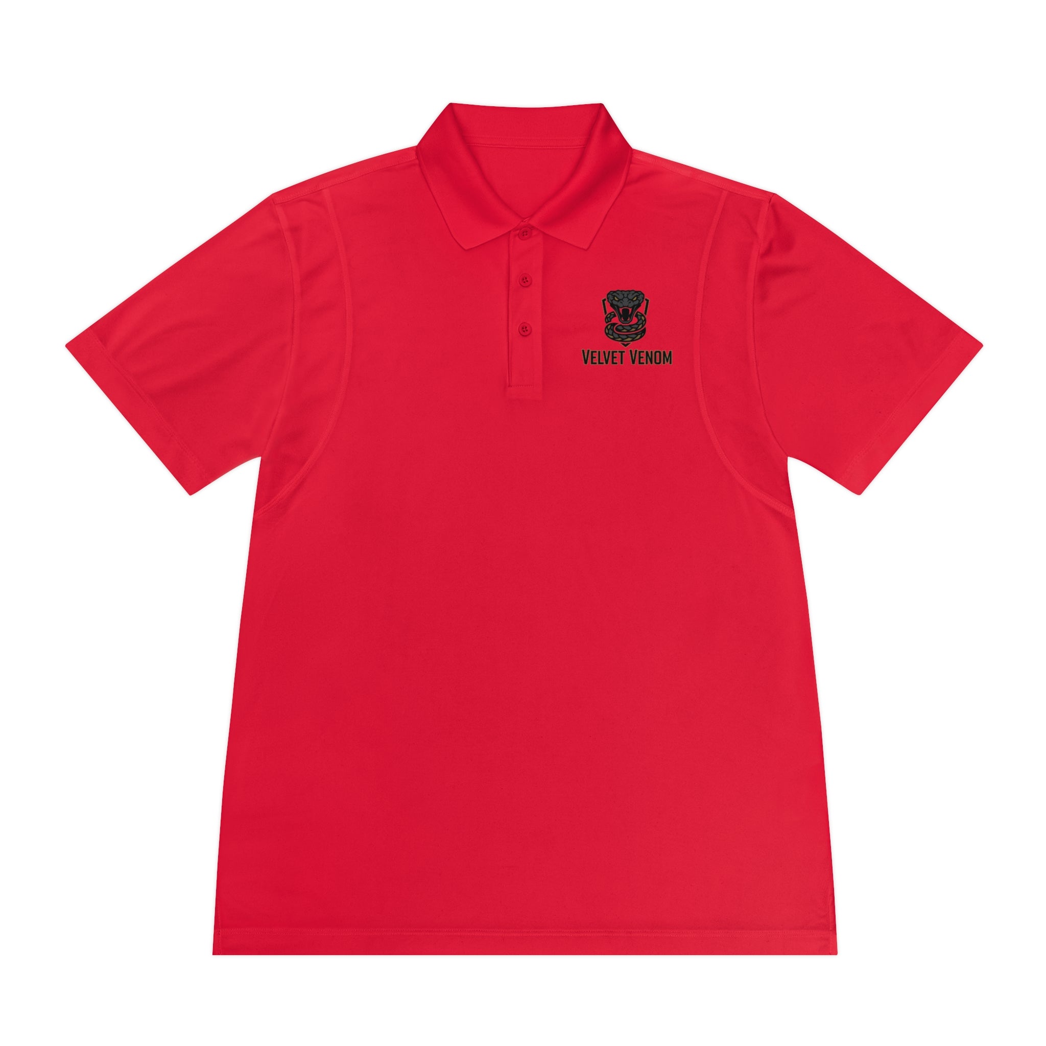 Velvet Venom Men's Athletic Polo Shirt