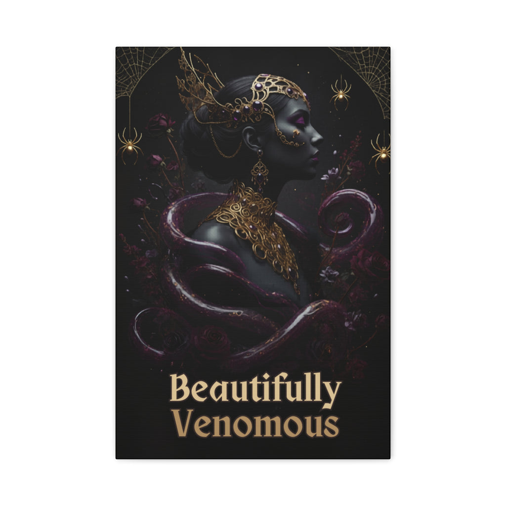 Beautifully Venomous Matte Canvas