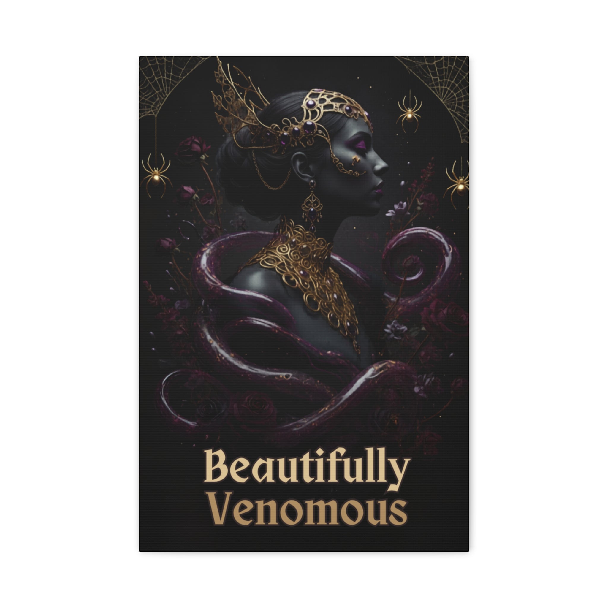 Beautifully Venomous Matte Canvas