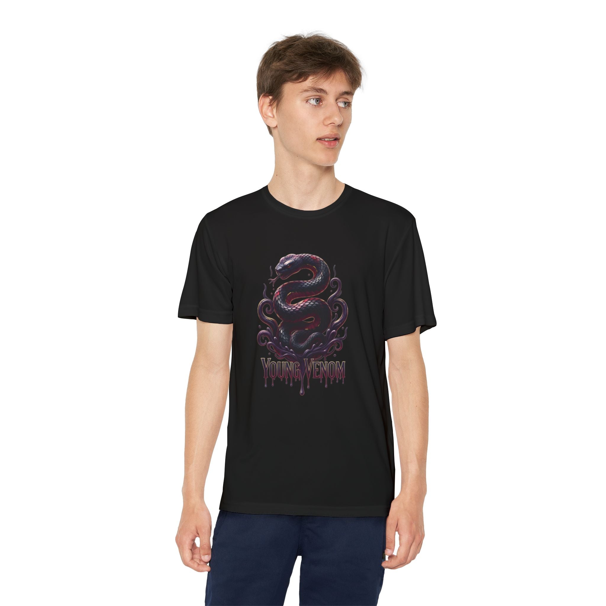 Boys Young Venom Snake Tee