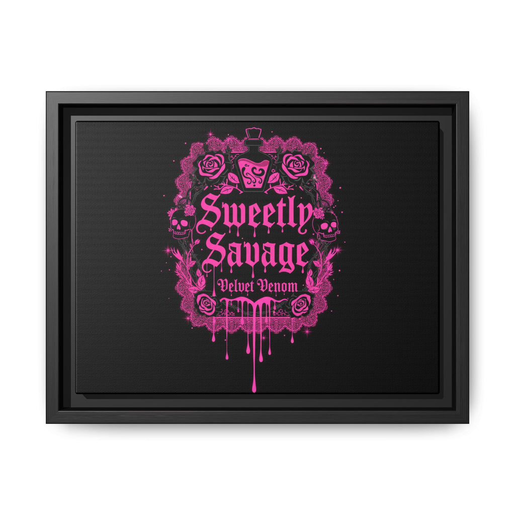 Pretty Poison Matte Canvas