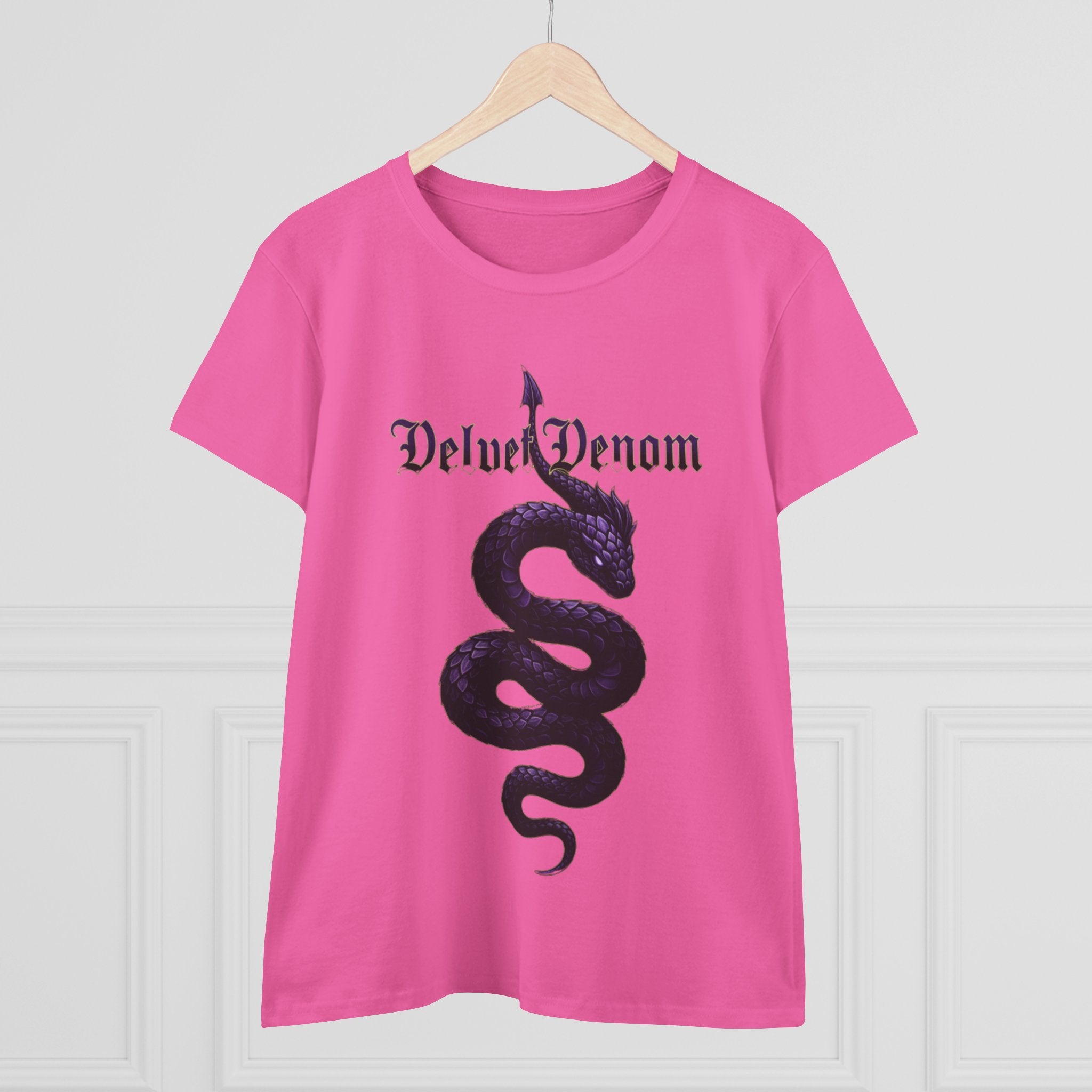 Velvet Venom Graphic Snake Tee
