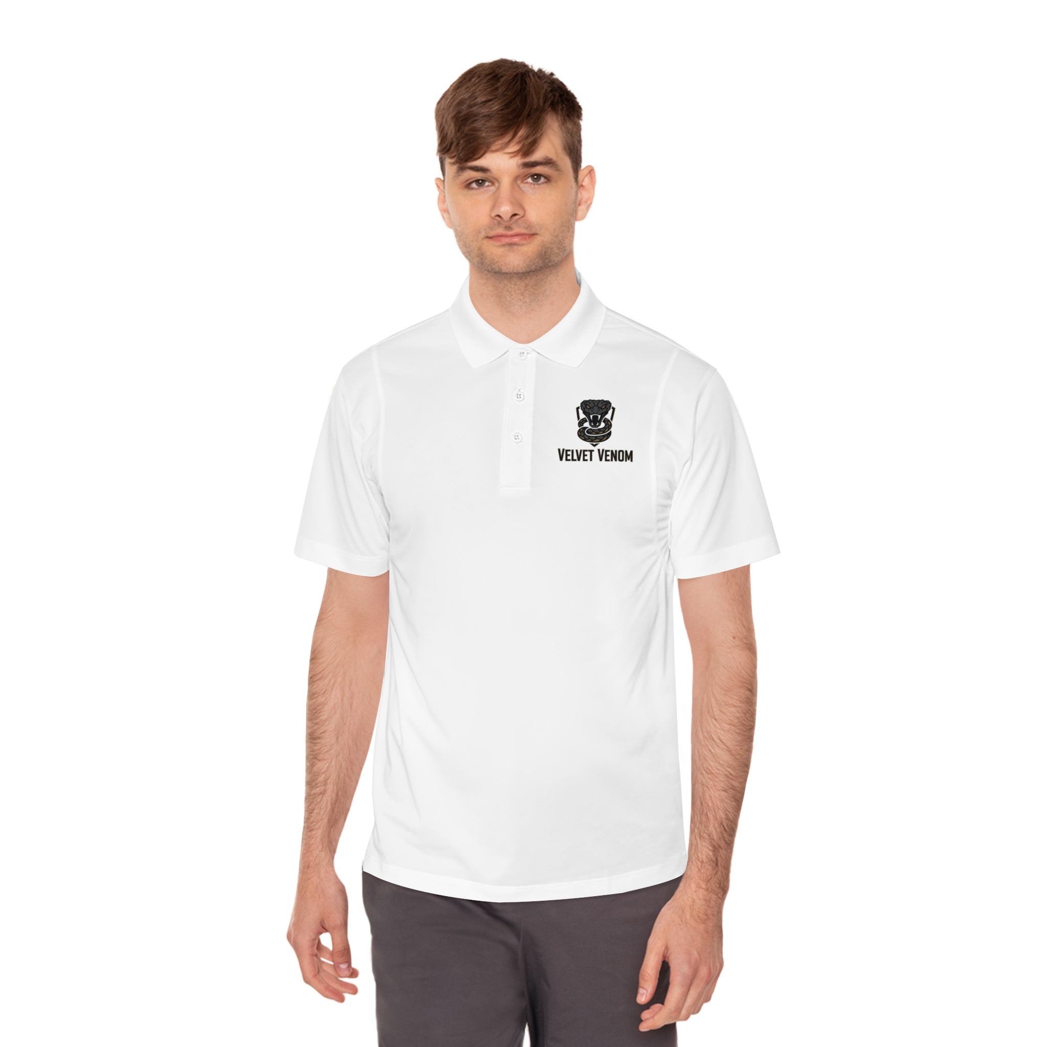 Velvet Venom Men's Athletic Polo Shirt