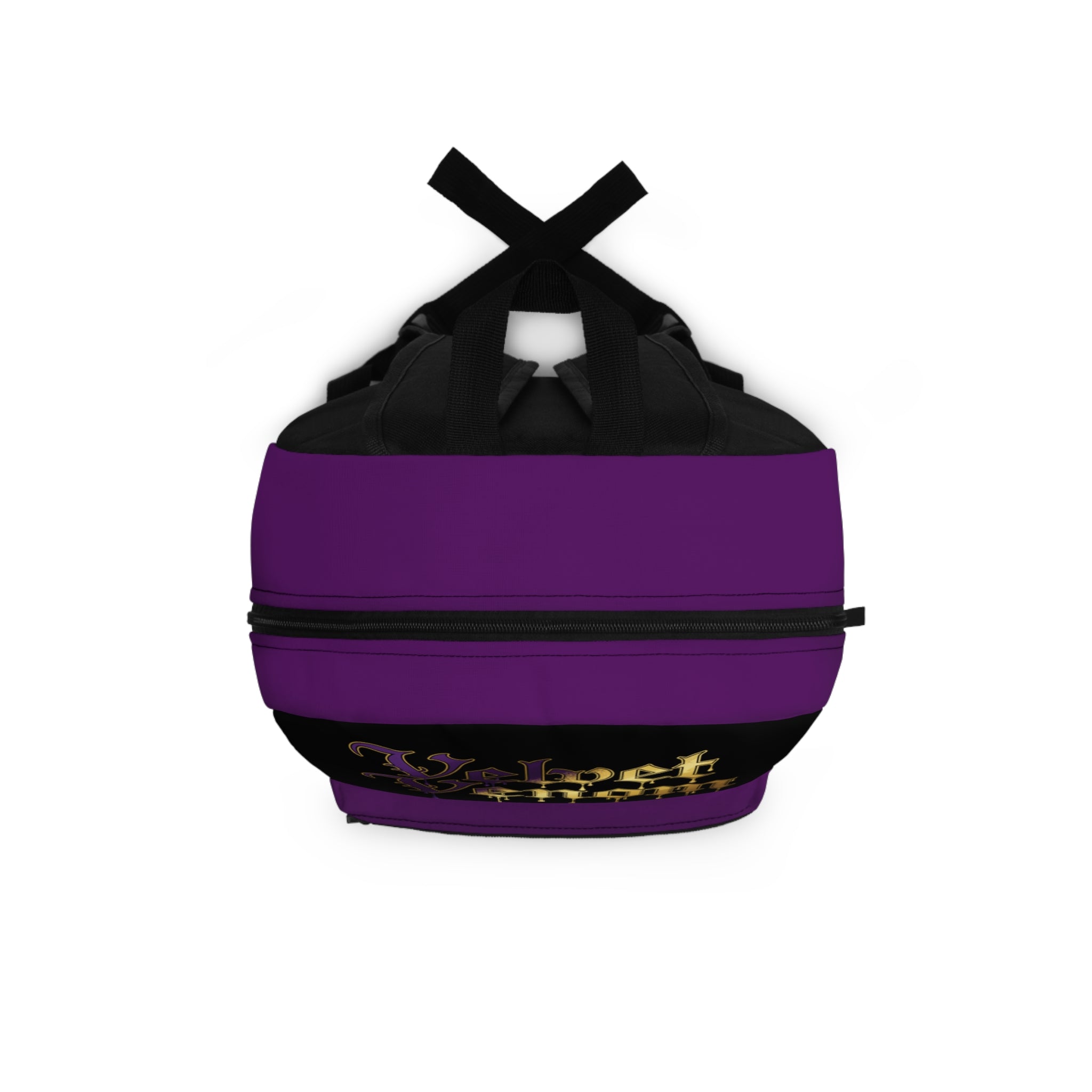Velvet Venom Gold and Purple Backpack