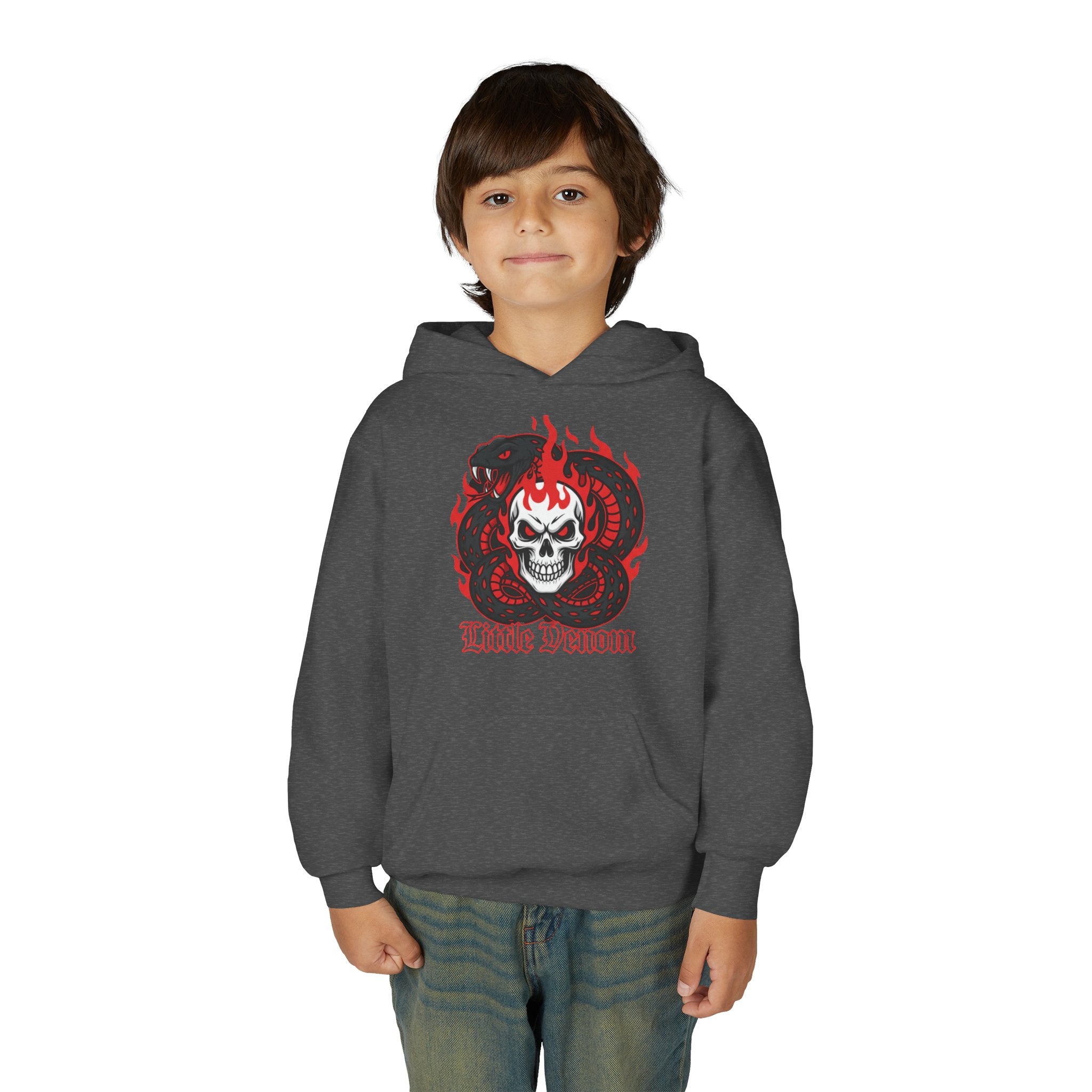 Boys Youth Little Venom Hooded Sweatshirt