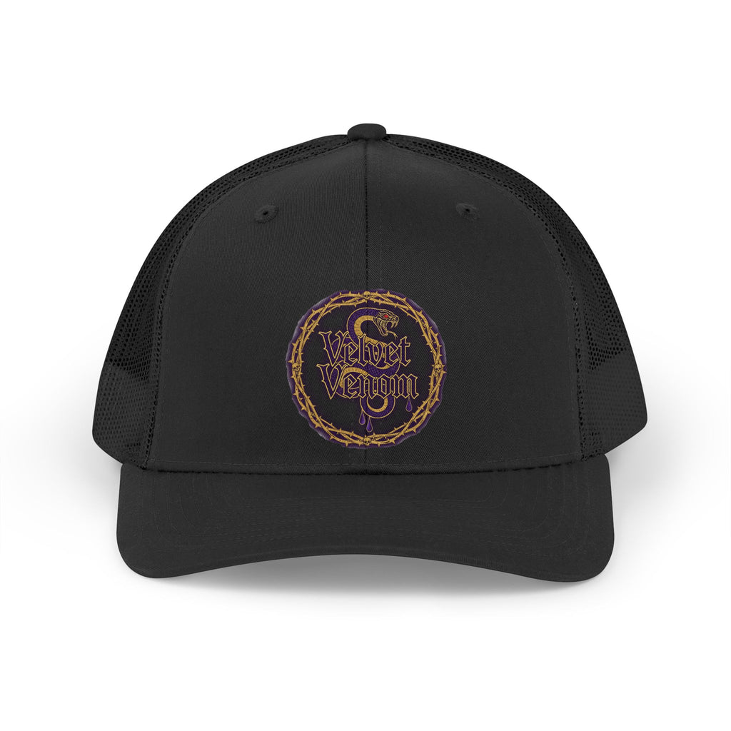 Velvet Venom Retro Trucker Mesh Cap