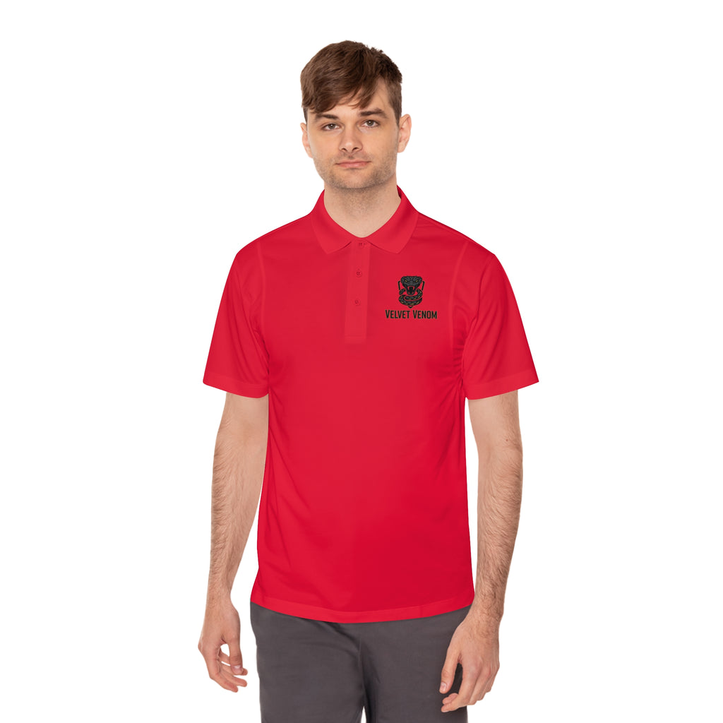 Velvet Venom Men's Athletic Polo Shirt