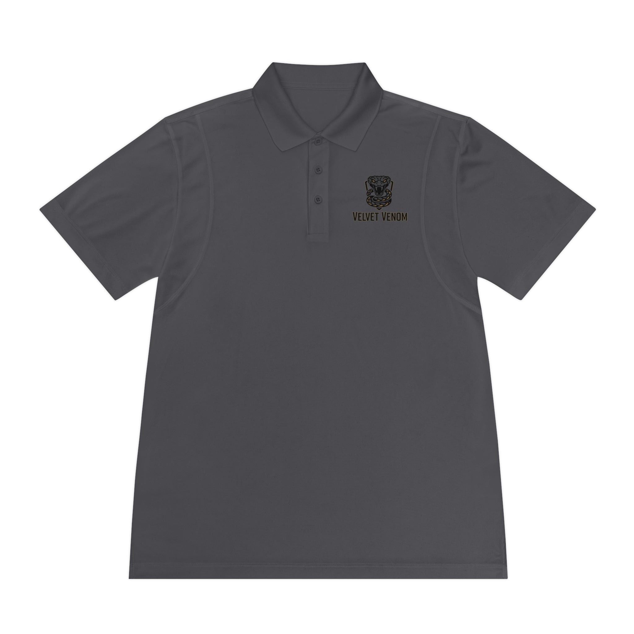 Velvet Venom Men's Athletic Polo Shirt