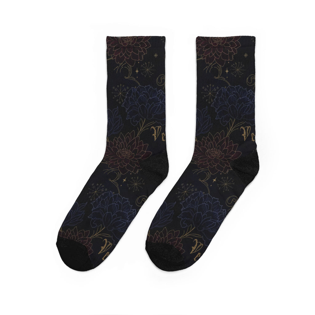 Velvet Venom Crew Socks