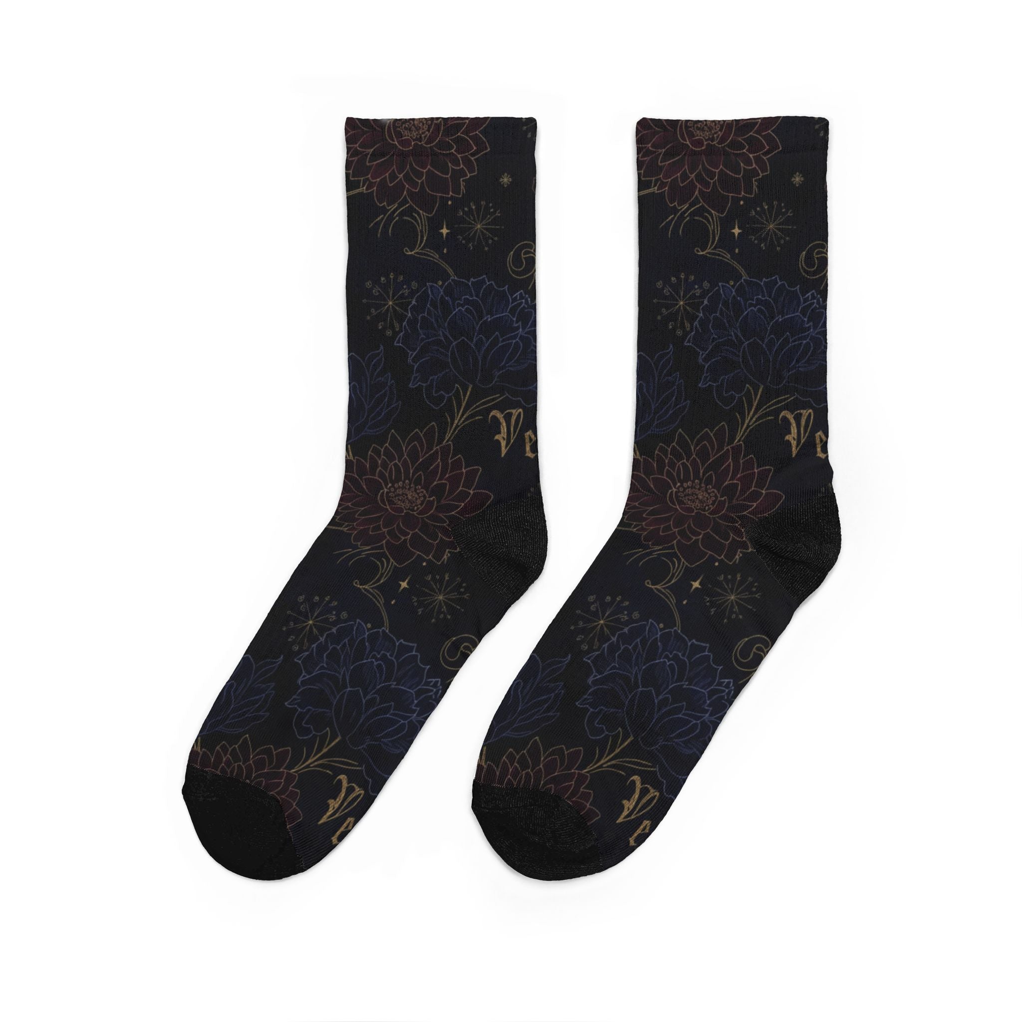 Velvet Venom Crew Socks