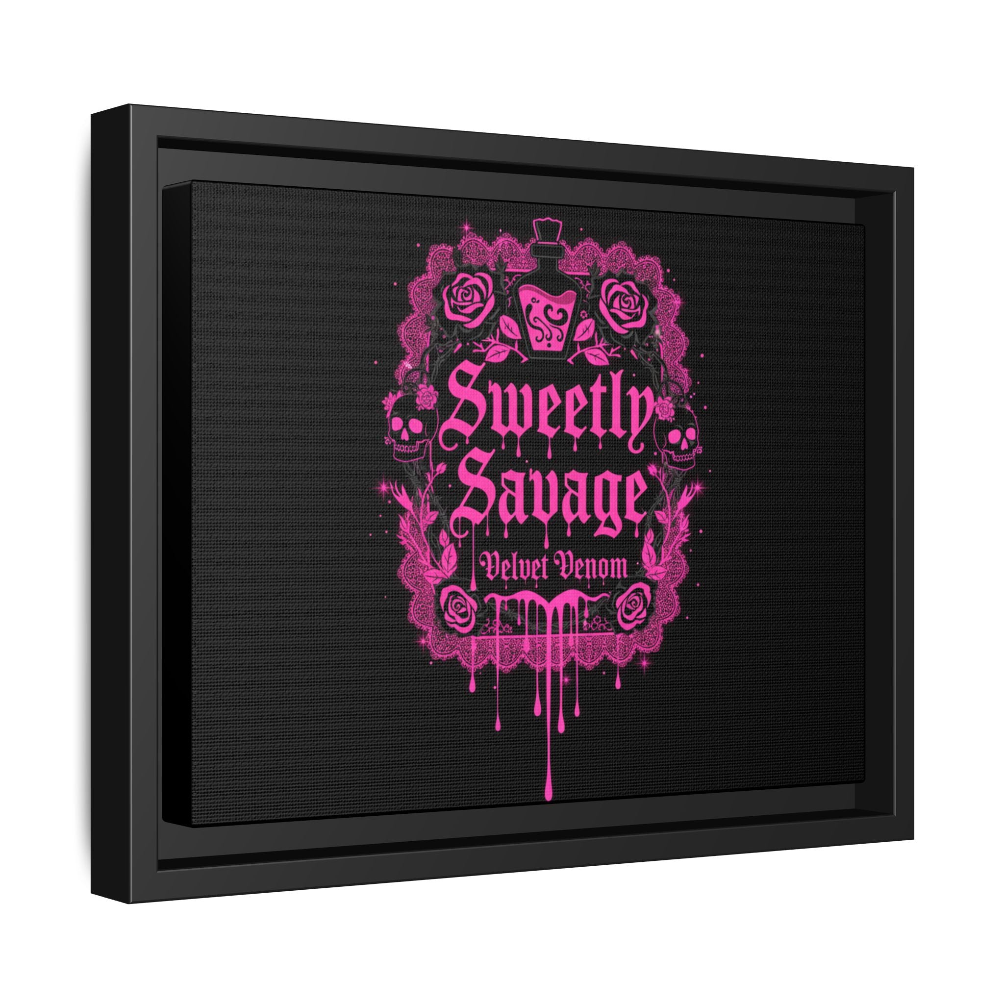 Pretty Poison Matte Canvas