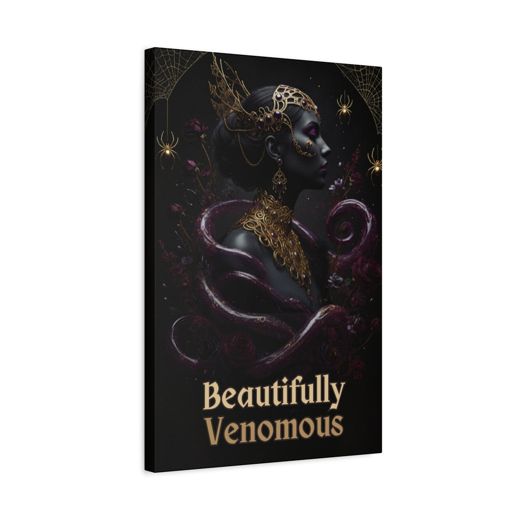 Beautifully Venomous Matte Canvas