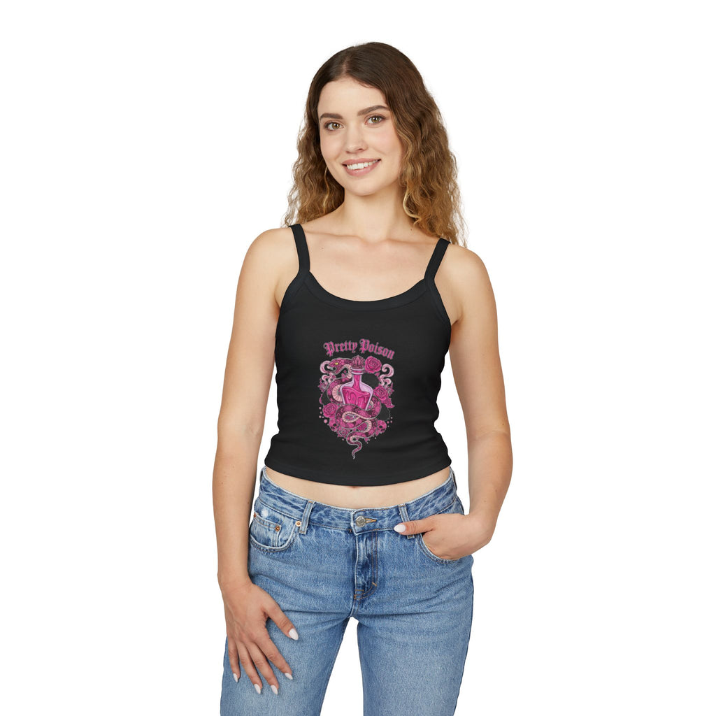 Pretty Poison Spaghetti Strap Tank Top