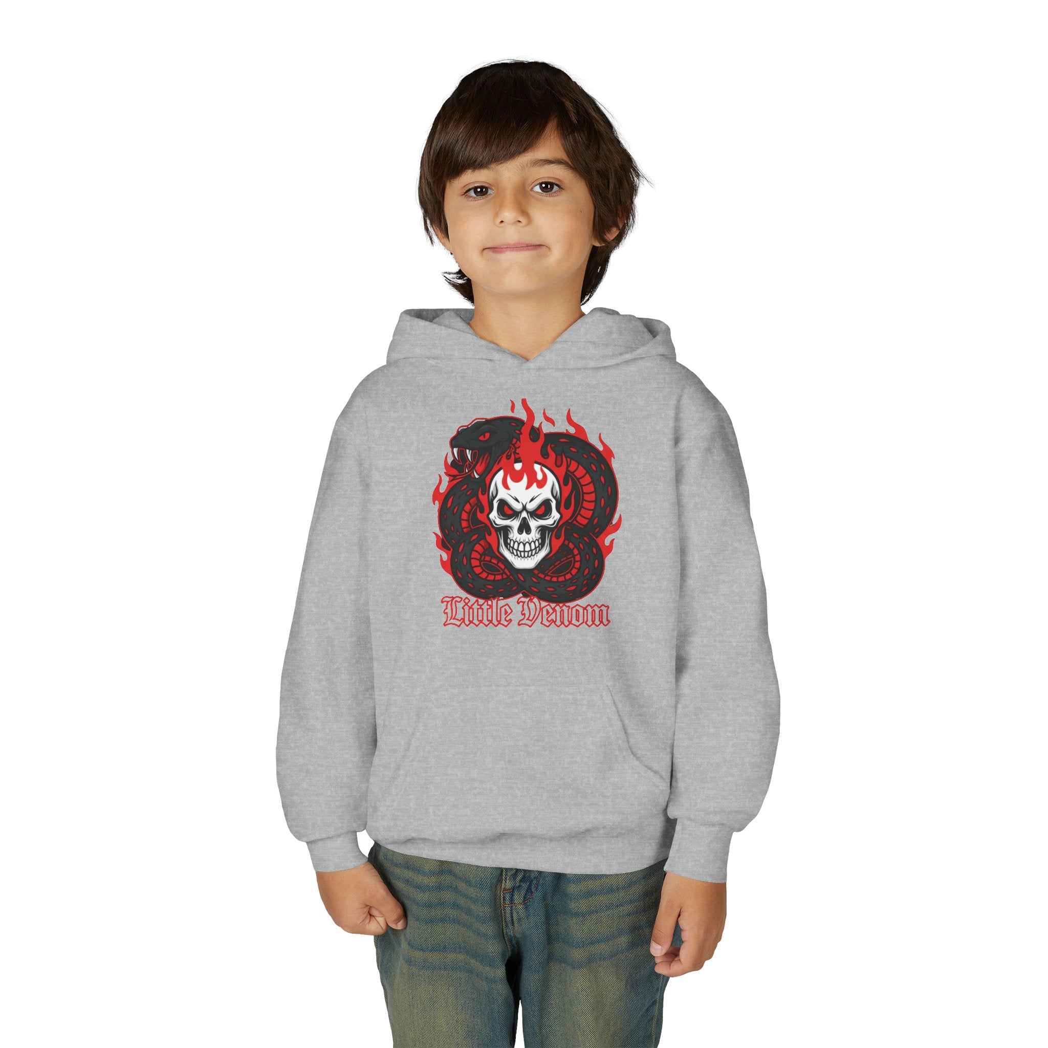 Boys Youth Little Venom Hooded Sweatshirt