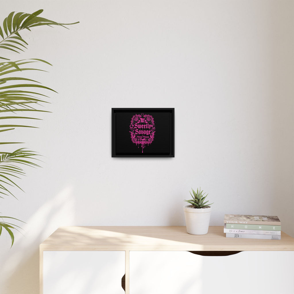 Pretty Poison Matte Canvas
