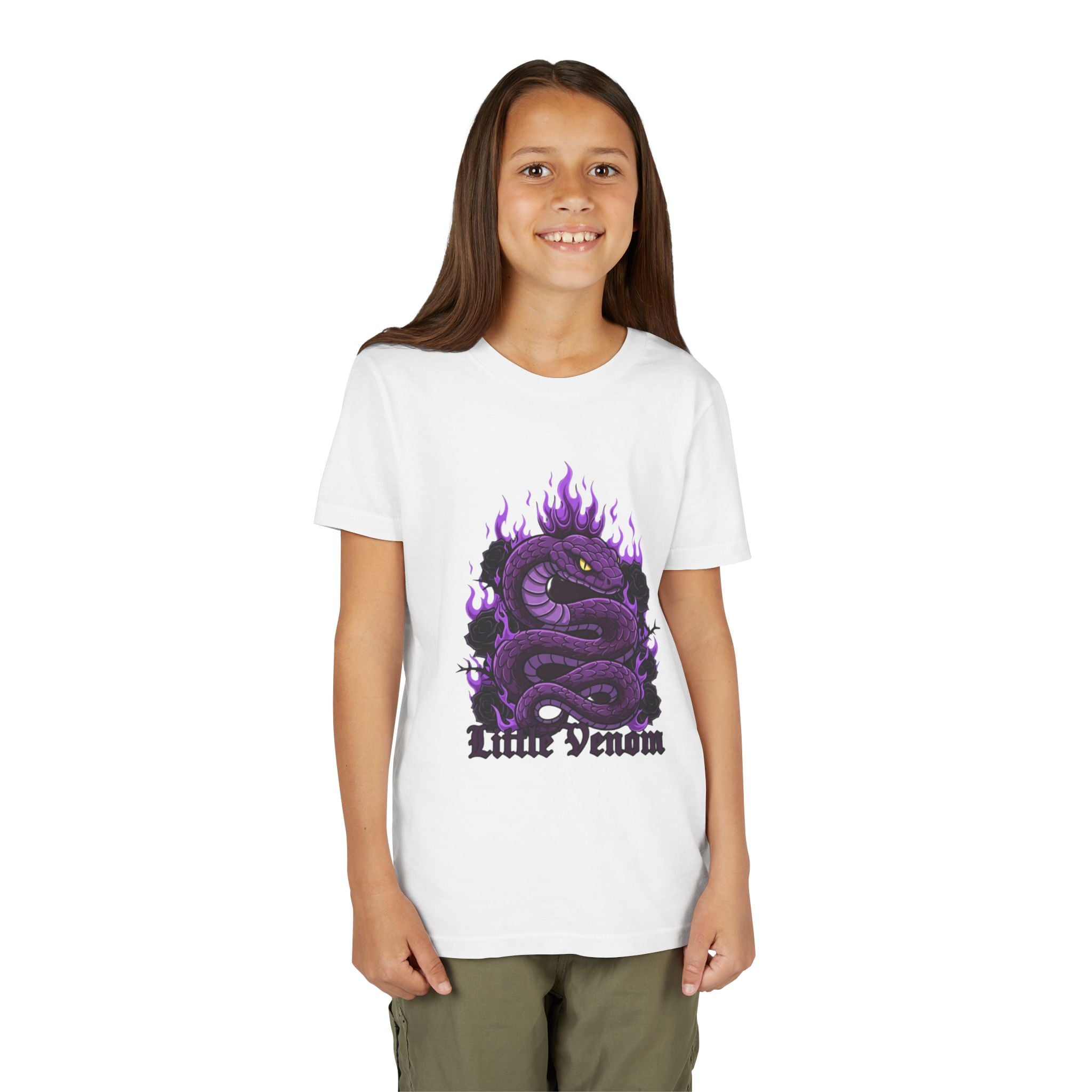 Girls Youth Little Venom Short Sleeve Tee