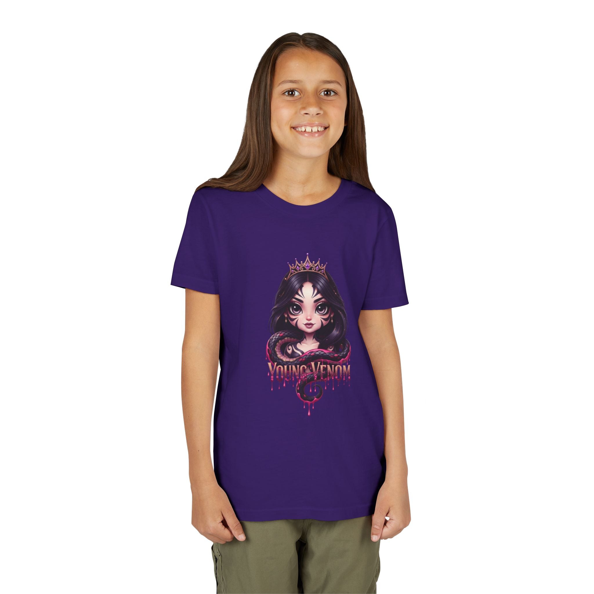 Girls Young Venom Gothic Princess Tee