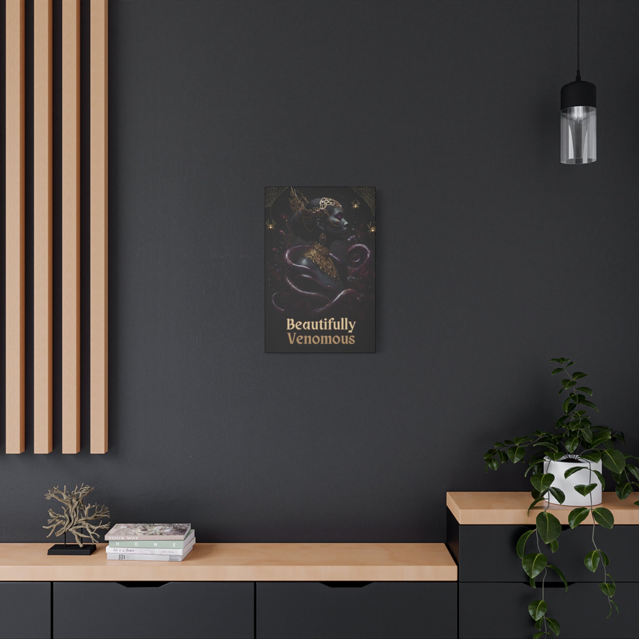 Beautifully Venomous Matte Canvas