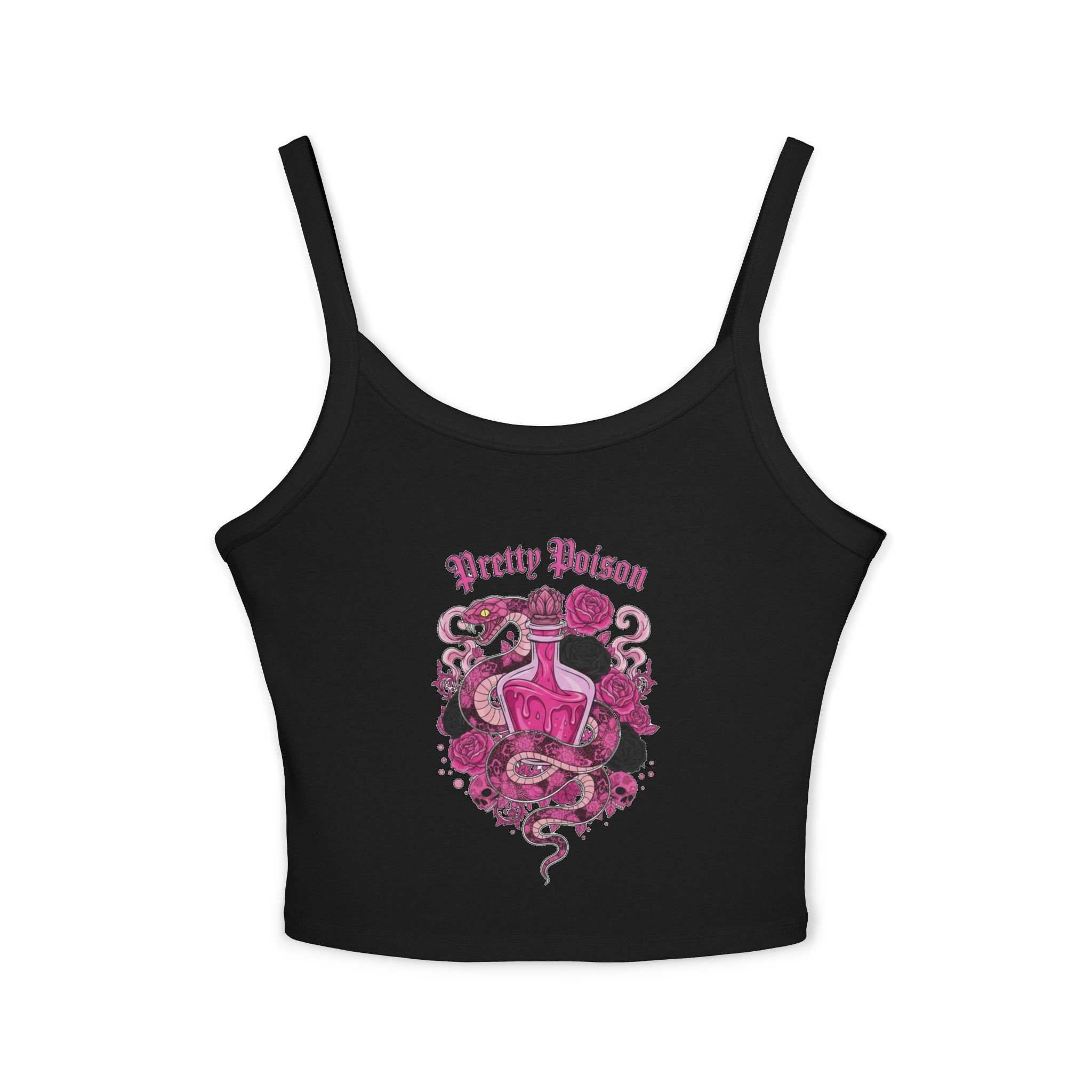 Pretty Poison Spaghetti Strap Tank Top