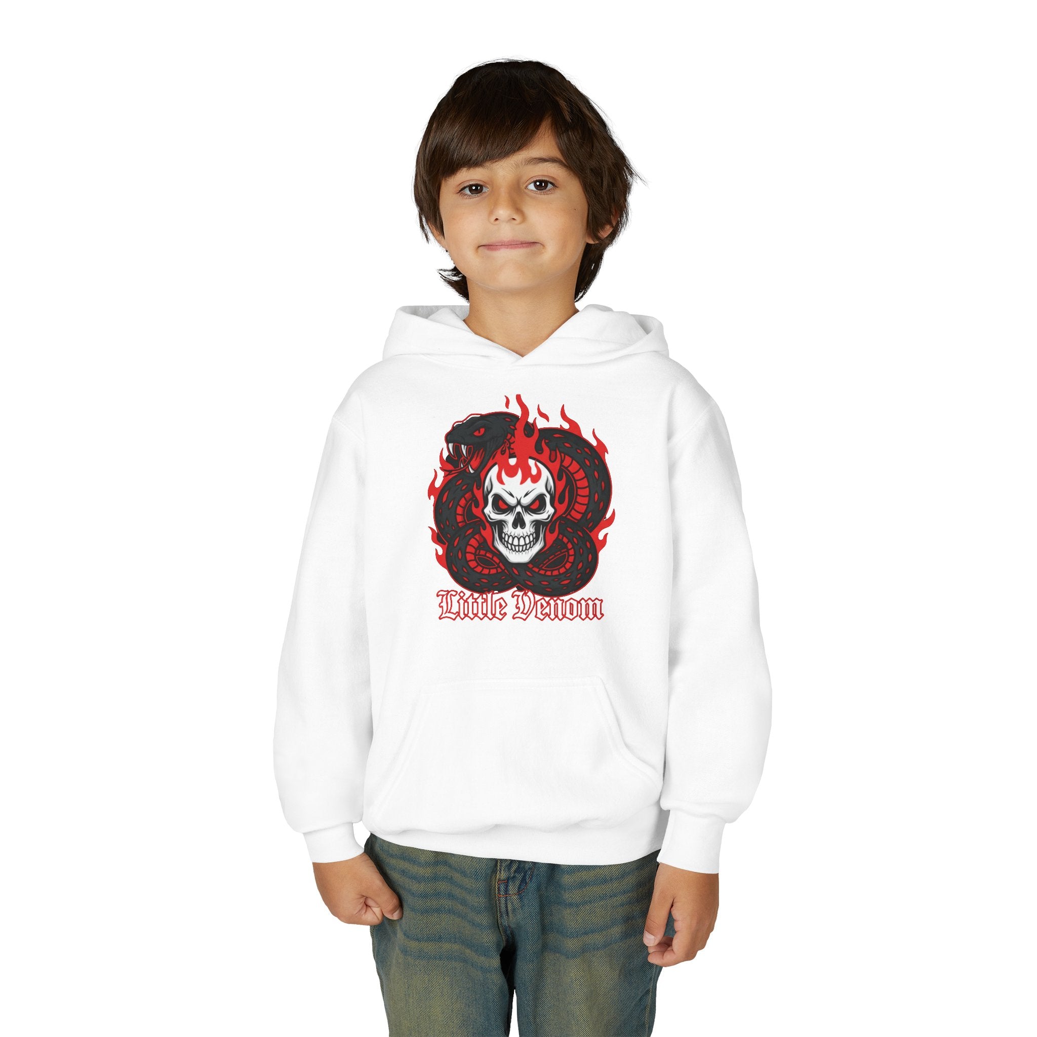 Boys Youth Little Venom Hooded Sweatshirt