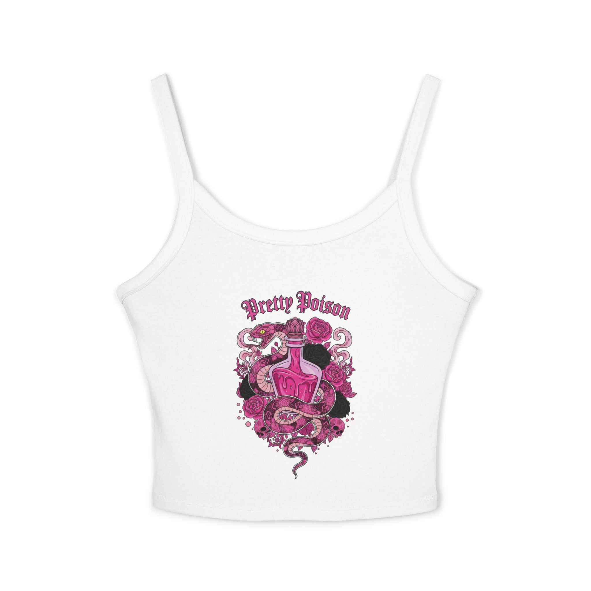 Pretty Poison Spaghetti Strap Tank Top