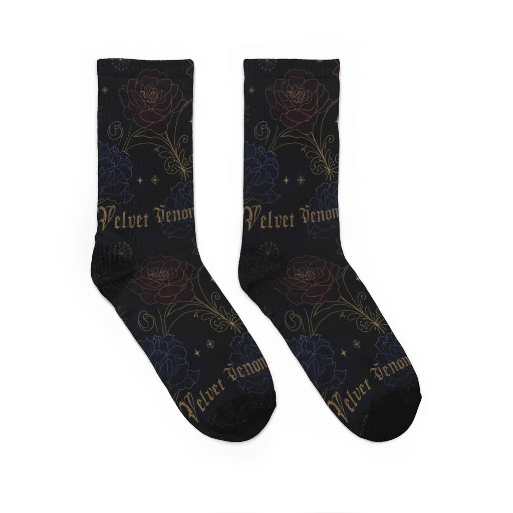 Velvet Venom Crew Socks